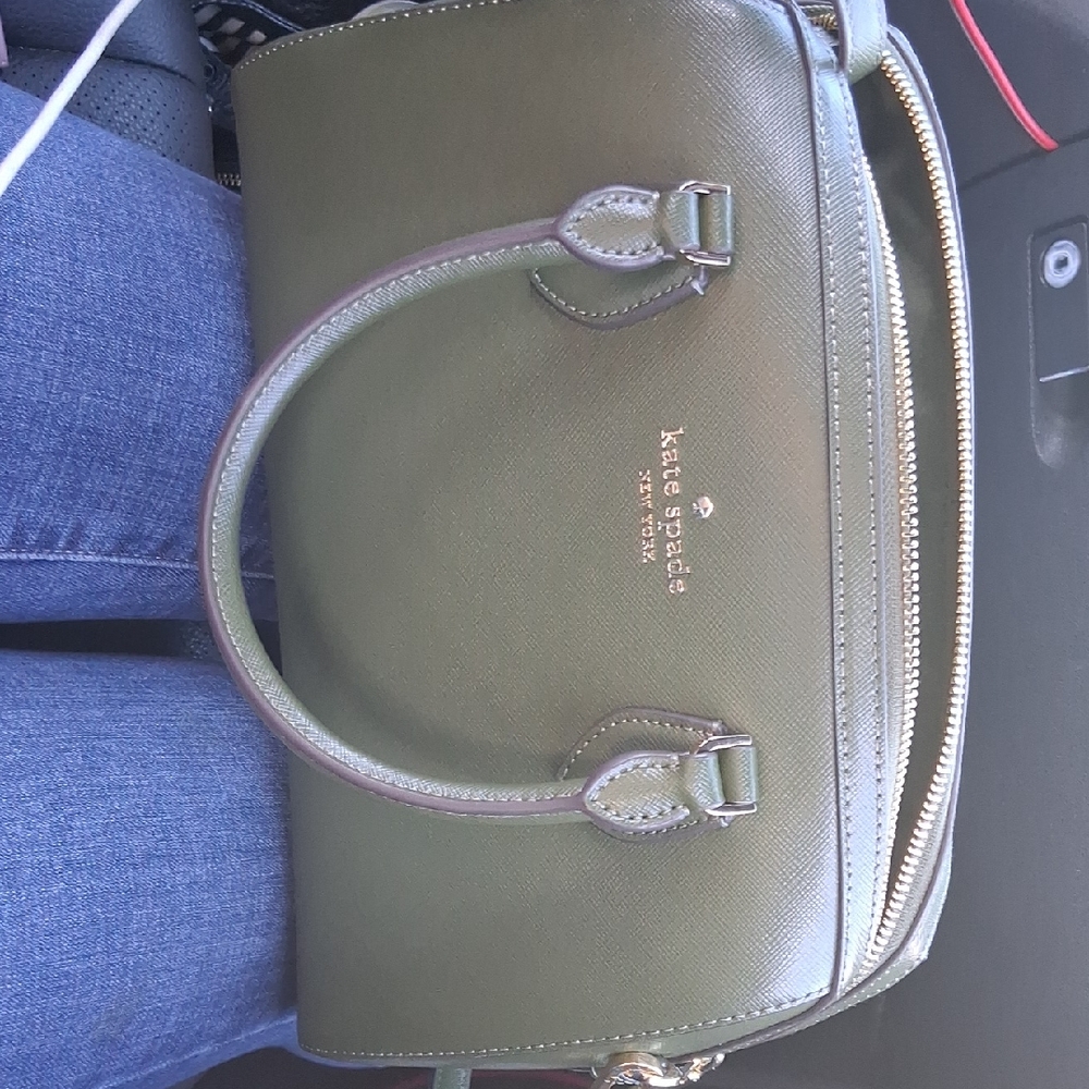Kate Spade Olive Green Satchel